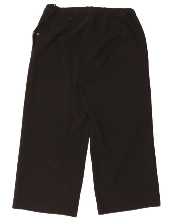 Pantaloni Capri Dritti Bambina Liu Jo 15-16 Anni W30 L23 Poliestere Nero