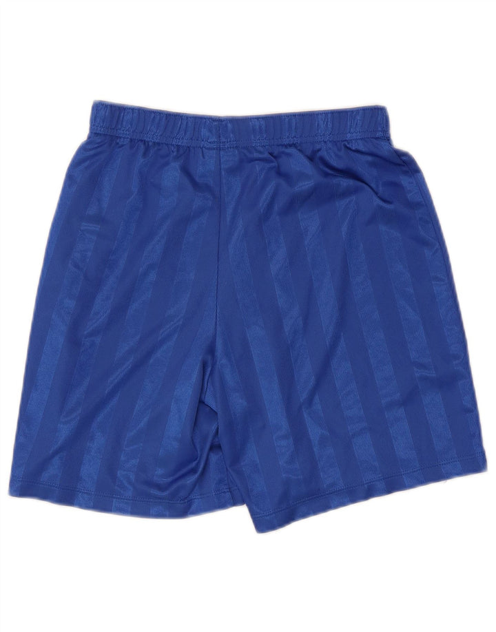 Pantaloncini sportivi Nike da bambino Dri Fit 12-13 anni in poliestere a righe grandi blu