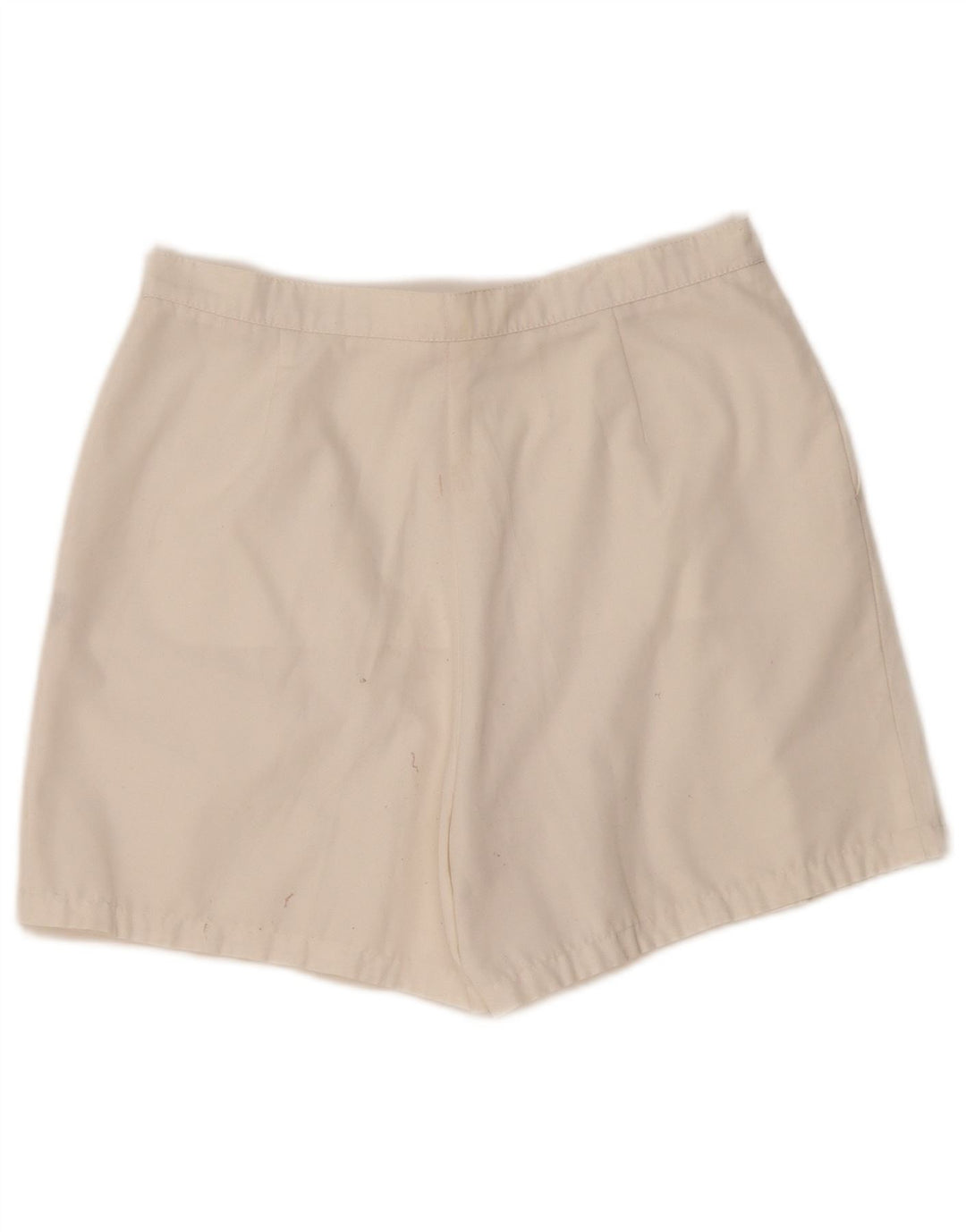 Pantaloncini chino con ancoraggi a vita alta da donna Ellesse medi W30 bianchi