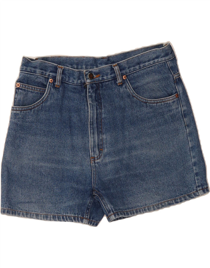 MC PANTHON Womens Denim Shorts W34 Large Blue Cotton Vintage Mc Panthon and Second-Hand Mc Panthon from Messina Hembry 