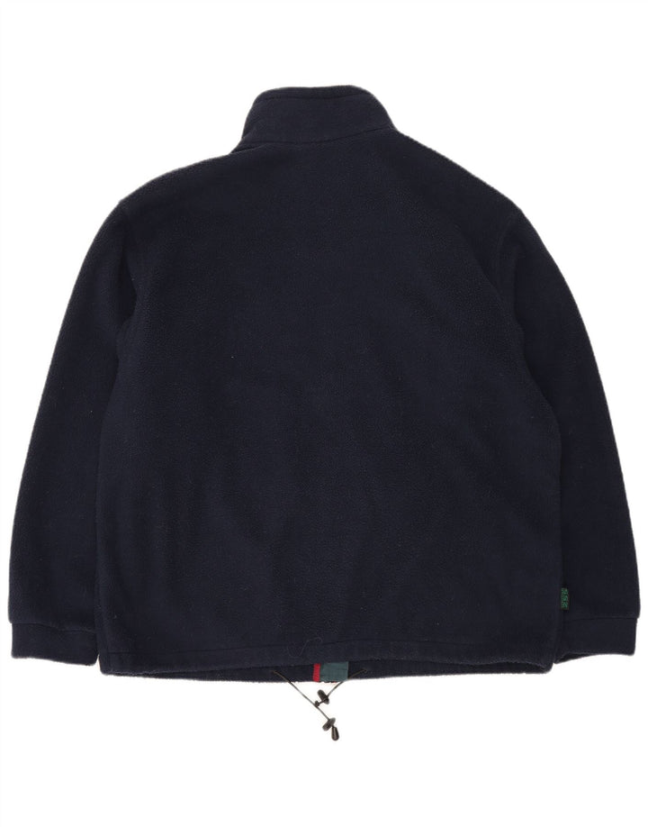 Giacca in pile da uomo LOWE ALPINE UK 42 XL Poliestere blu navy