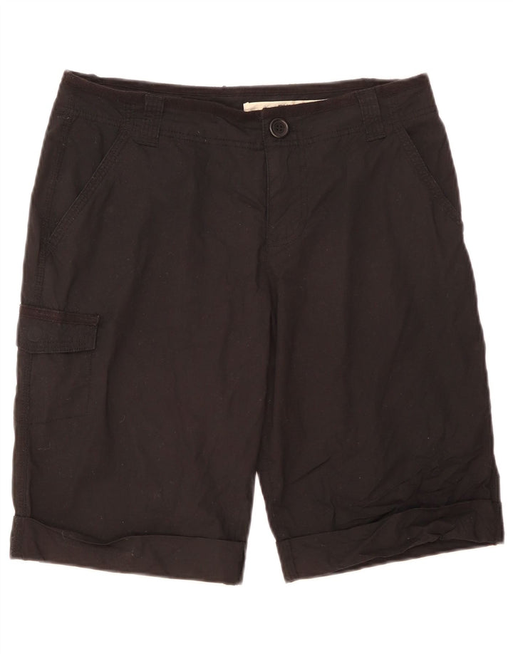 Pantaloncini cargo da donna Dkny US 8 medi W33 cotone nero
