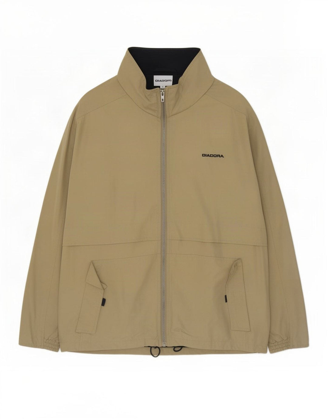 Giacca antipioggia da uomo Diadora UK 38 Beige medio Poliammide