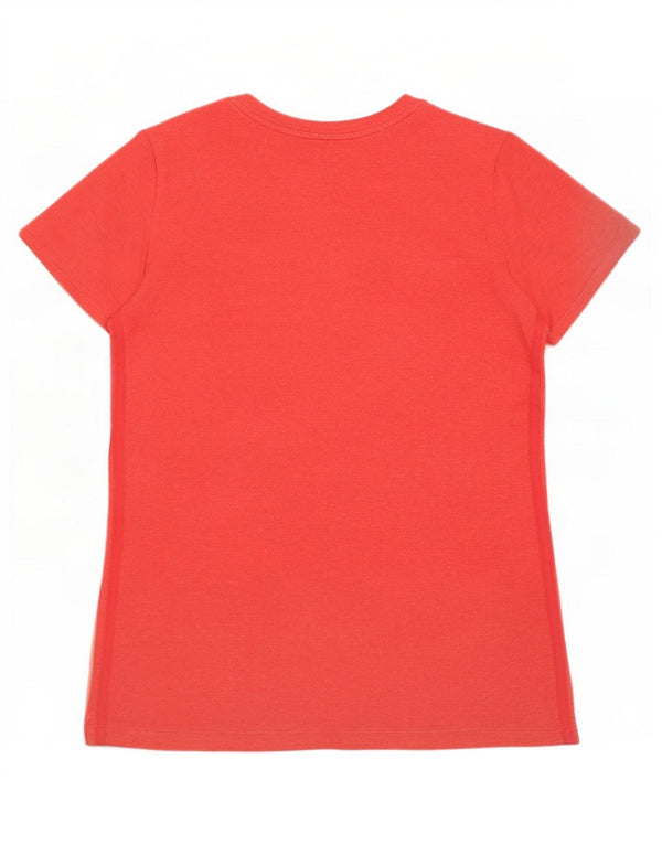 T-shirt Adidas Climalite da donna Top UK 20/22 XL rosso cotone