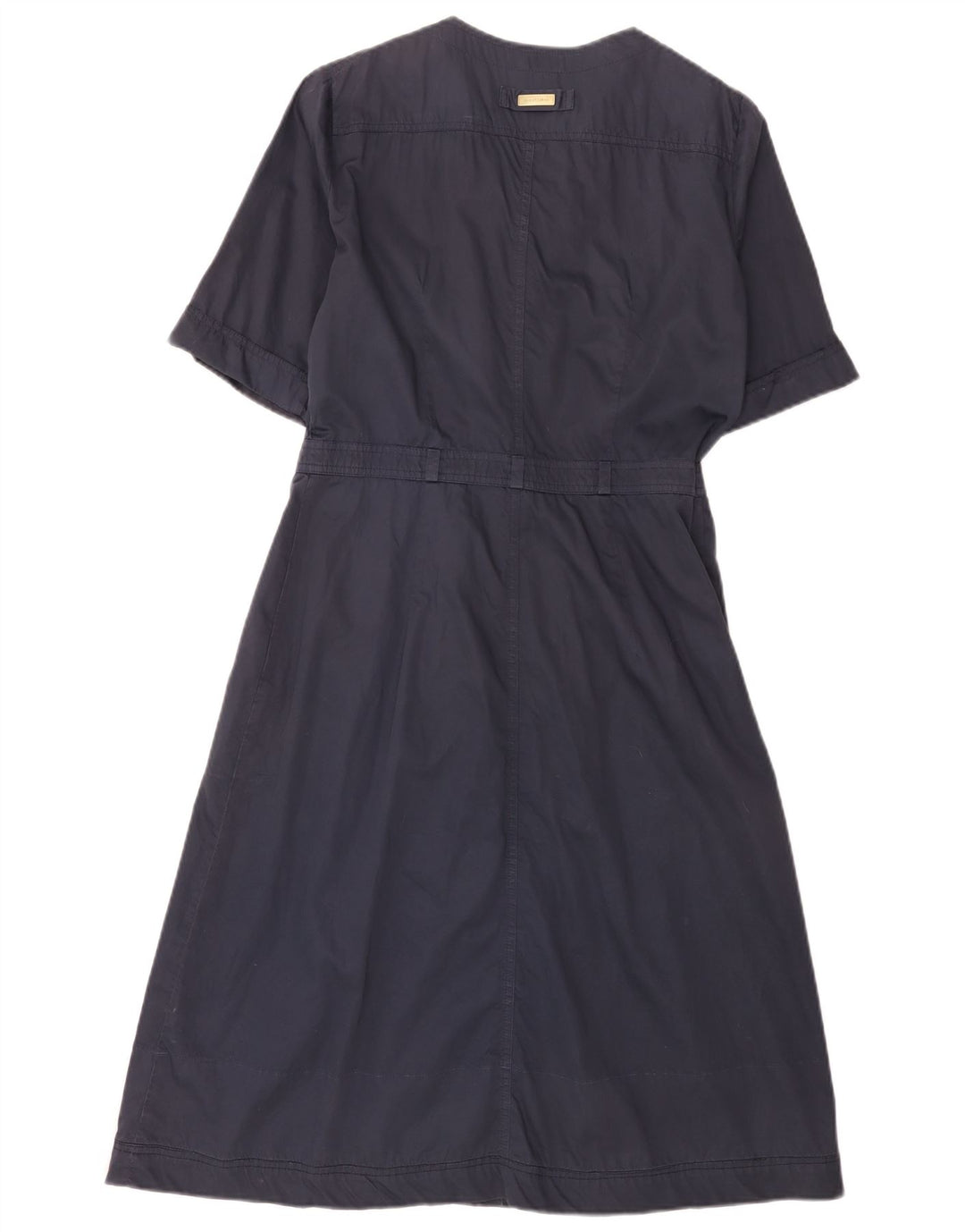 Abito avvolgente da donna Henry Cottons IT 46 Large in cotone blu navy
