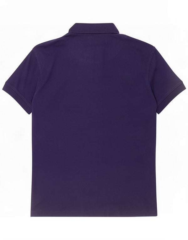 Crew Clothing Polo da uomo grande in cotone blu navy