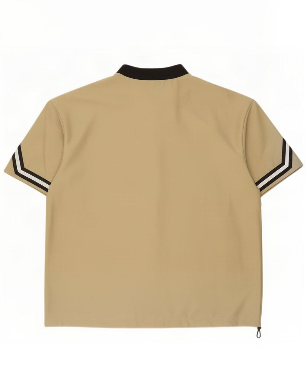 Adidas Uomo Pullover Tuta Top Large Beige Colourblock Poliestere