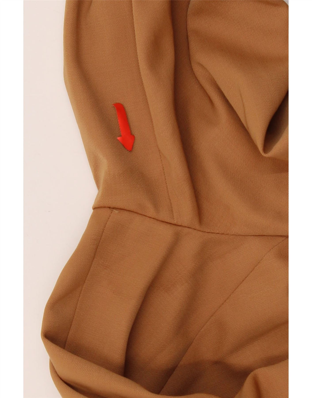 Giacca blazer vintage da donna a 3 bottoni con maniche a 3/4 IT 42 Rayon marrone medio