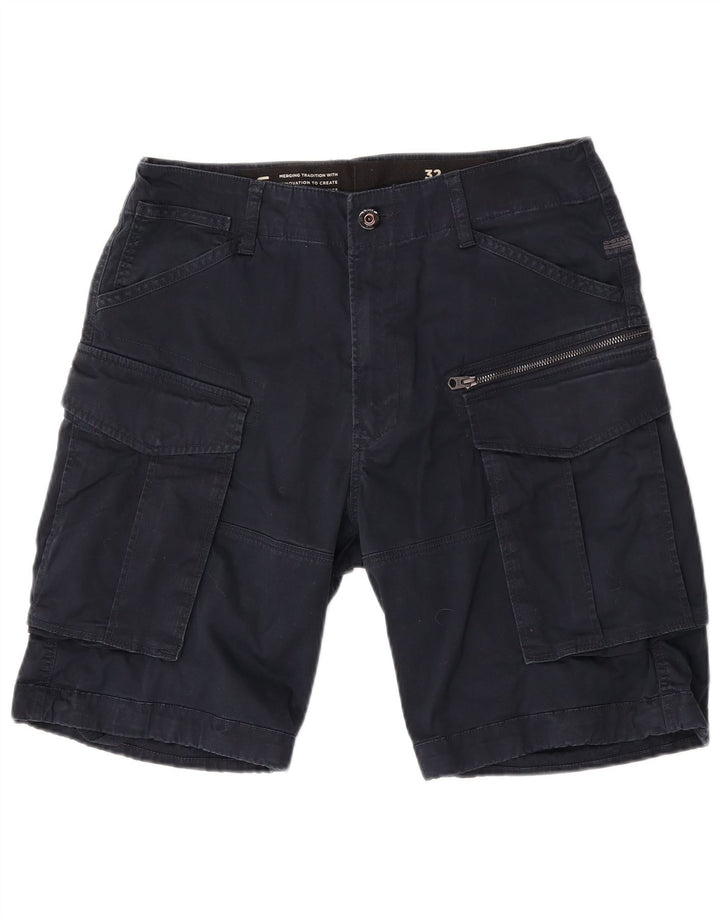 Pantaloncini cargo da uomo G-Star W32 medio blu navy