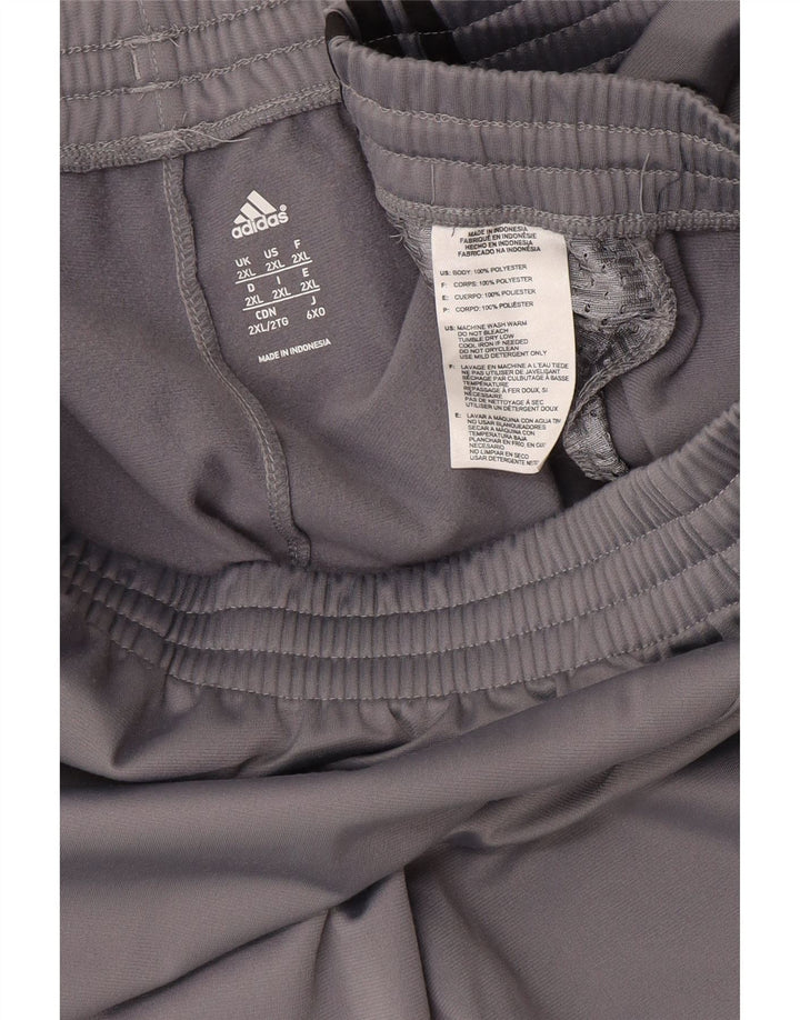 Pantaloni da tuta da uomo ADIDAS 2XL Poliestere grigio