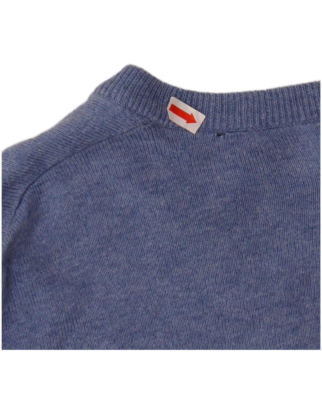 JACK WILLS Maglione da uomo con scollo a V XL in cotone blu