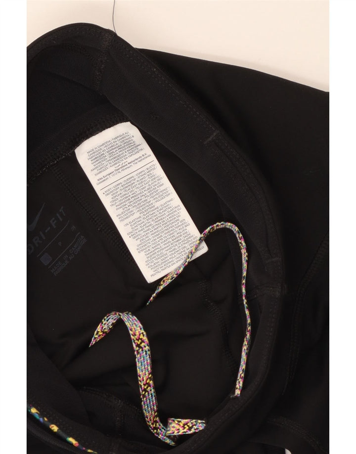 Leggings Dri Fit da donna NIKE UK 8 Small poliestere nero
