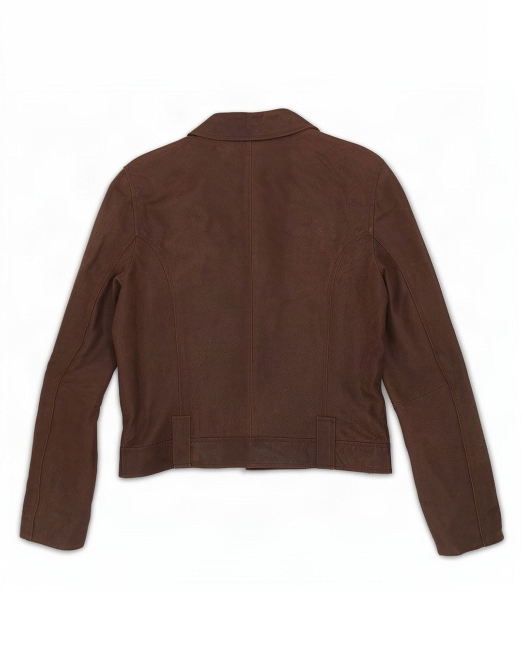 Giacca in pelle da donna In Extenso UK 14 Marrone medio