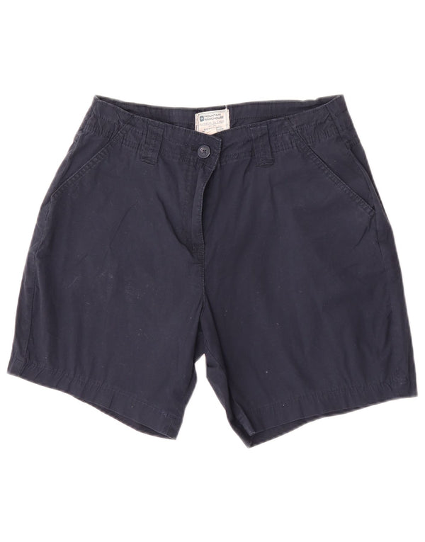 Pantaloncini chino da donna Mountain Warehouse UK 12 medi W28 cotone blu navy