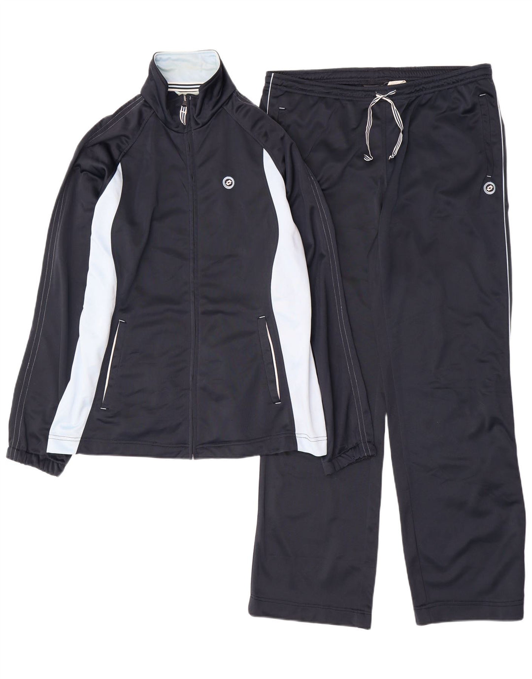 Tuta intera da donna LOTTO UK 18 XL Poliestere color block blu navy