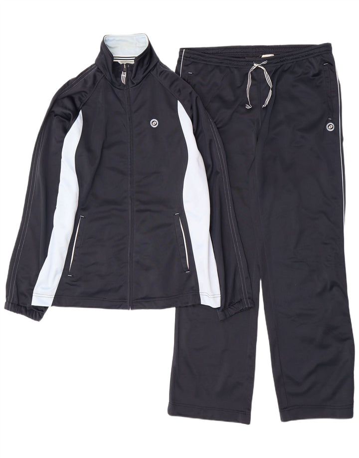 Tuta intera da donna LOTTO UK 18 XL Poliestere color block blu navy