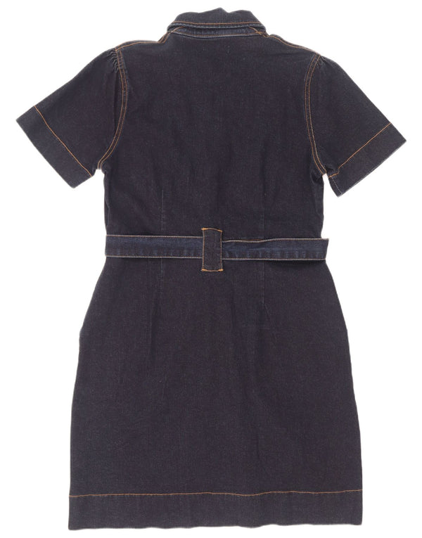 Abito in denim da donna Oasis UK 12 Cotone medio blu navy