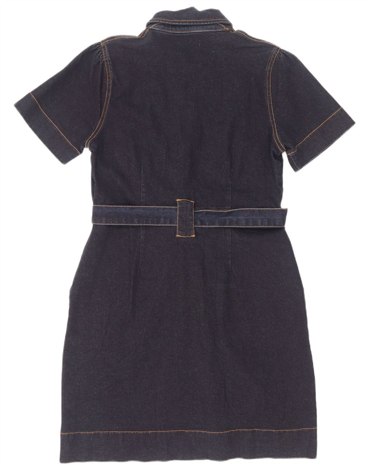 Abito in denim da donna Oasis UK 12 Cotone medio blu navy