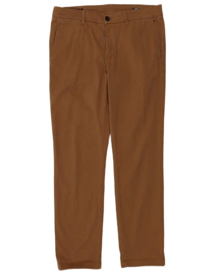 Pantaloni chino slim da uomo RIFLE W32 L30 in cotone beige