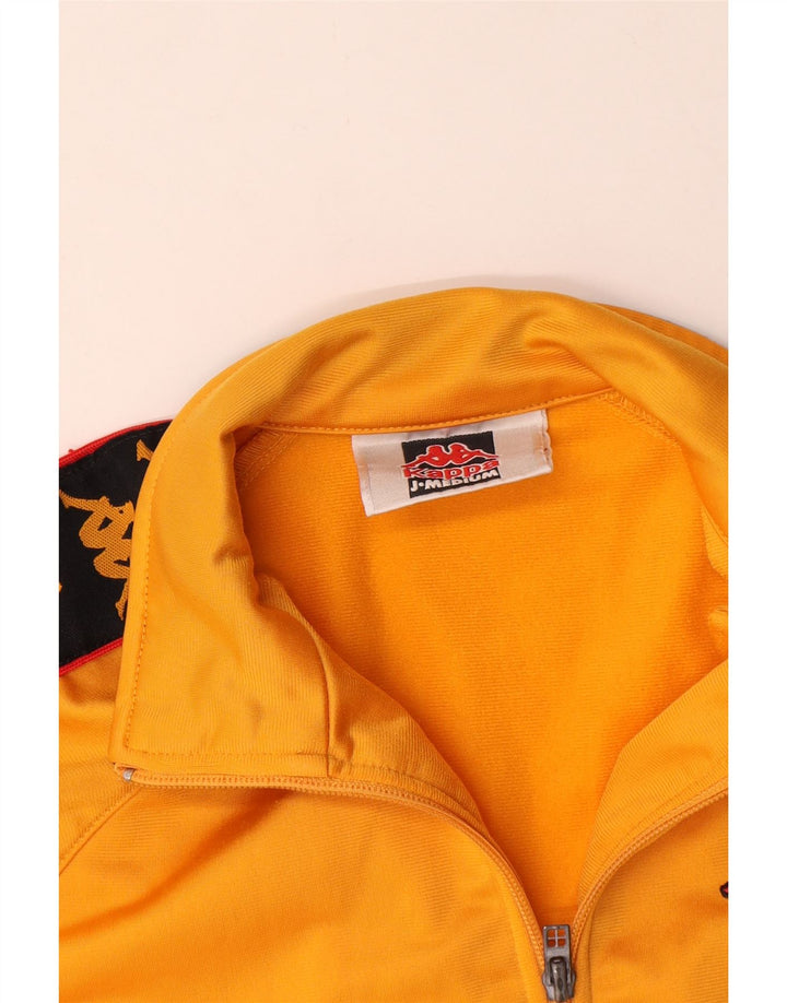 Giacca Top della Tuta da Ragazzo Kappa 9-10 Anni Colore Giallo Medio