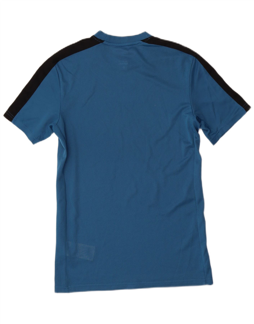 T-shirt grafica NIKE Dri Fit da uomo, piccola, in poliestere color block blu