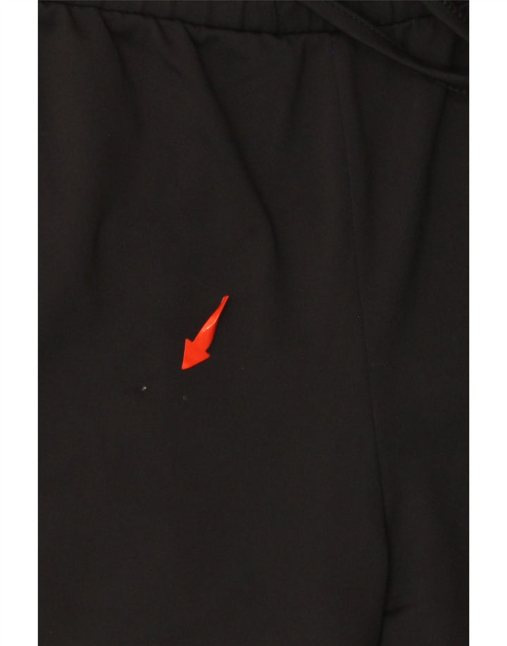 Pantaloncini sportivi grafici da donna VINTAGE UK 14 Large Black Colourblock