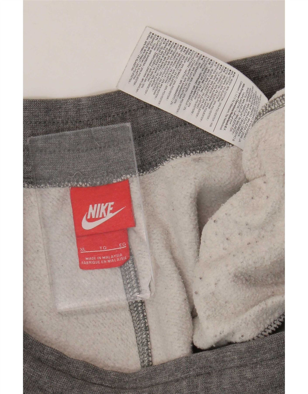 Pantaloni della tuta da uomo Nike Joggers XL in cotone grigio