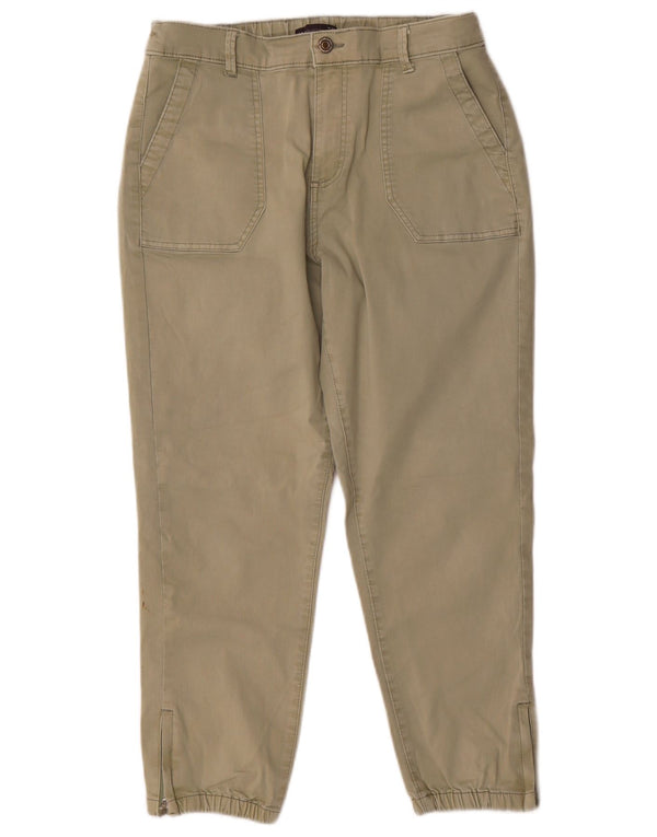 Pantaloni corti da donna Marks & Spencer Joggers UK 14 Large W32 L25 Khaki