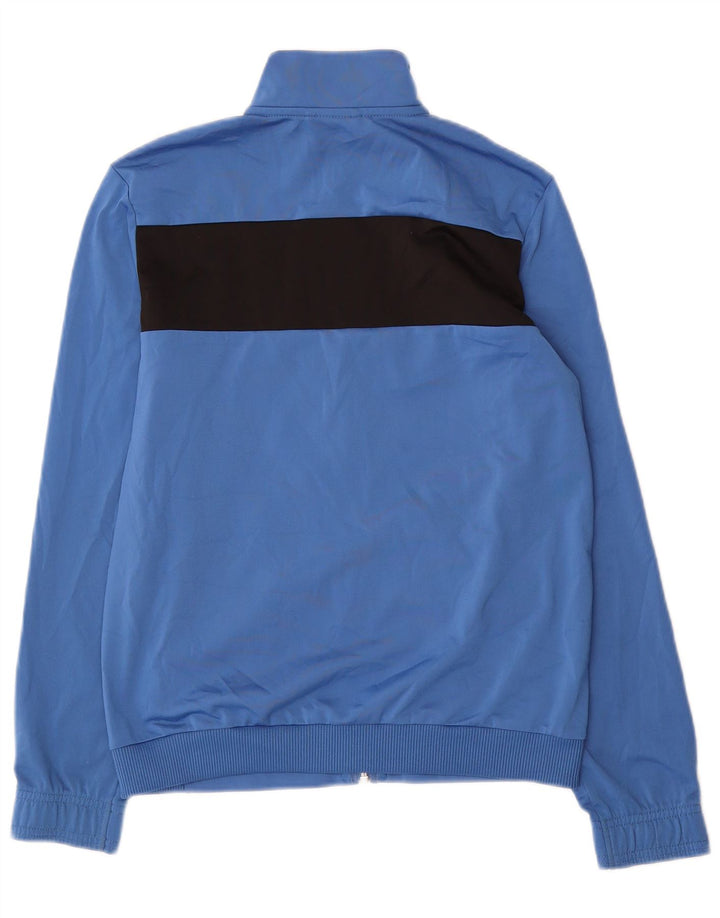 Giacca da tuta da ragazzo Puma 13-14 anni in poliestere color block blu