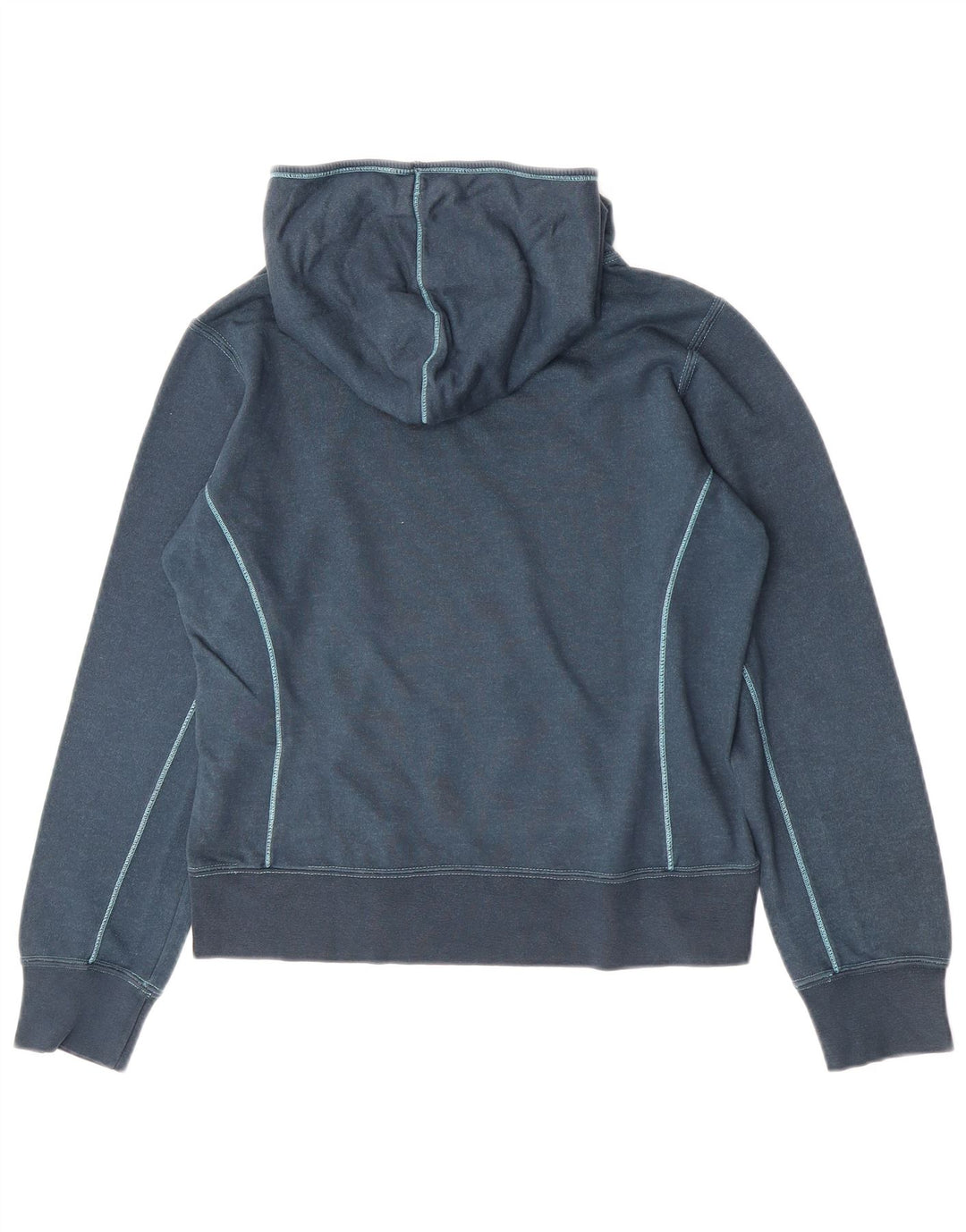 Felpa con cappuccio grafica Champion Heritage Classics da donna UK 12 Blu medio