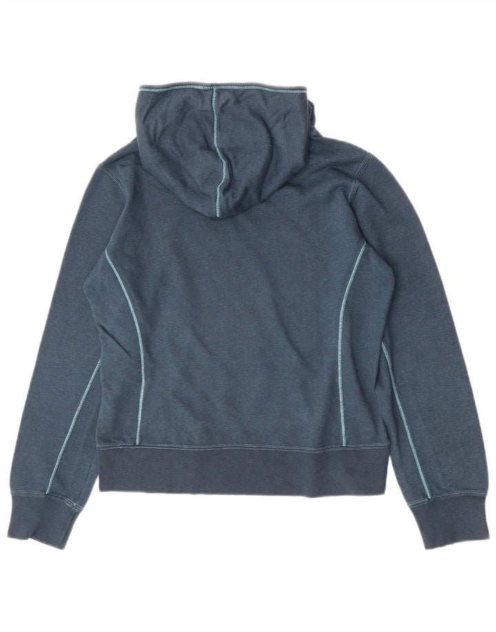Felpa con cappuccio grafica Champion Heritage Classics da donna UK 12 Blu medio