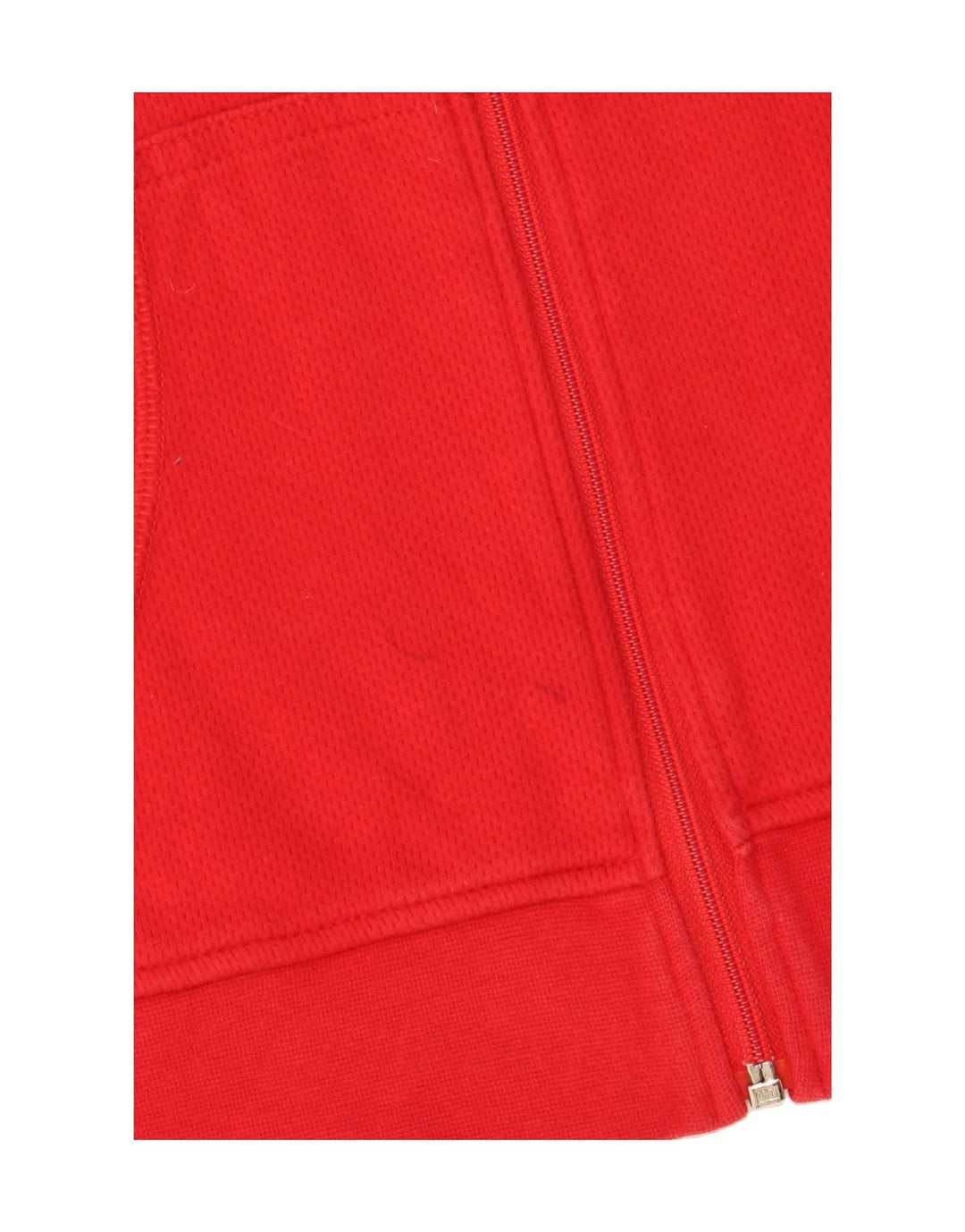 MARKS & SPENCER Womens Tracksuit Top Jacket UK 8 Small Red Cotton Vintage Marks & Spencer and Second-Hand Marks & Spencer from Messina Hembry 