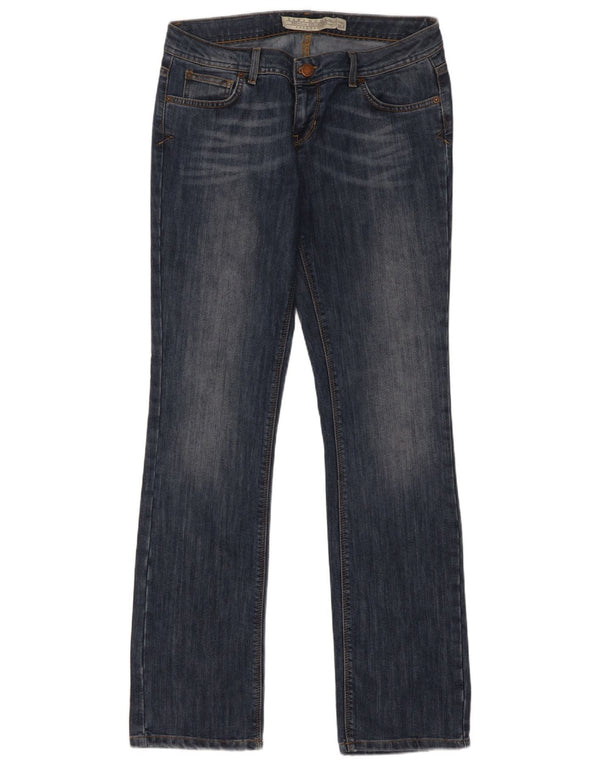 Jeans Bootcut da donna Zara EU 42 Large W32 L32 cotone blu navy