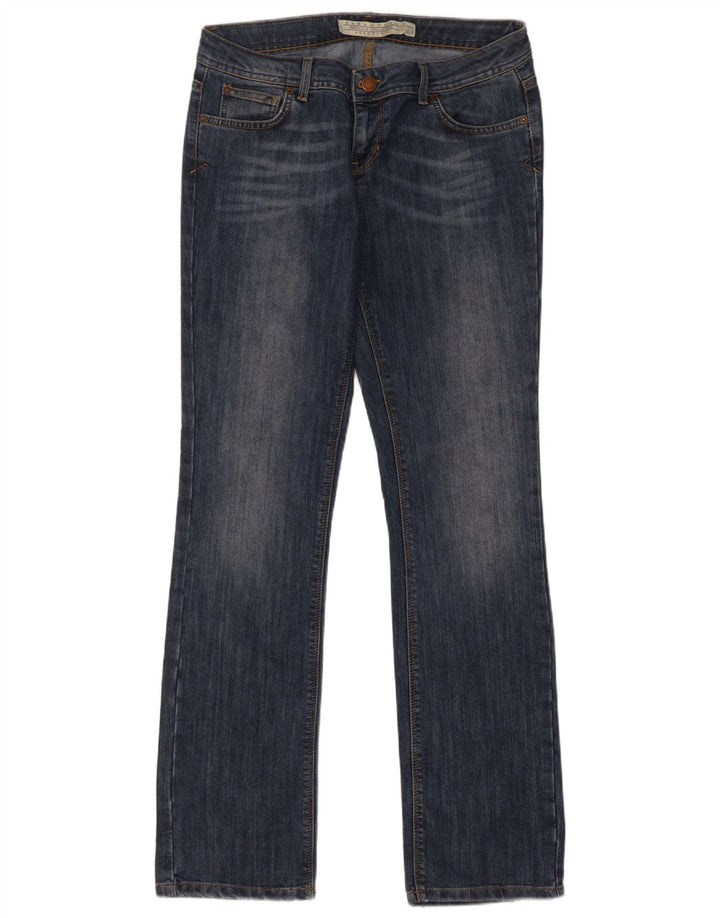 Jeans Bootcut da donna Zara EU 42 Large W32 L32 cotone blu navy