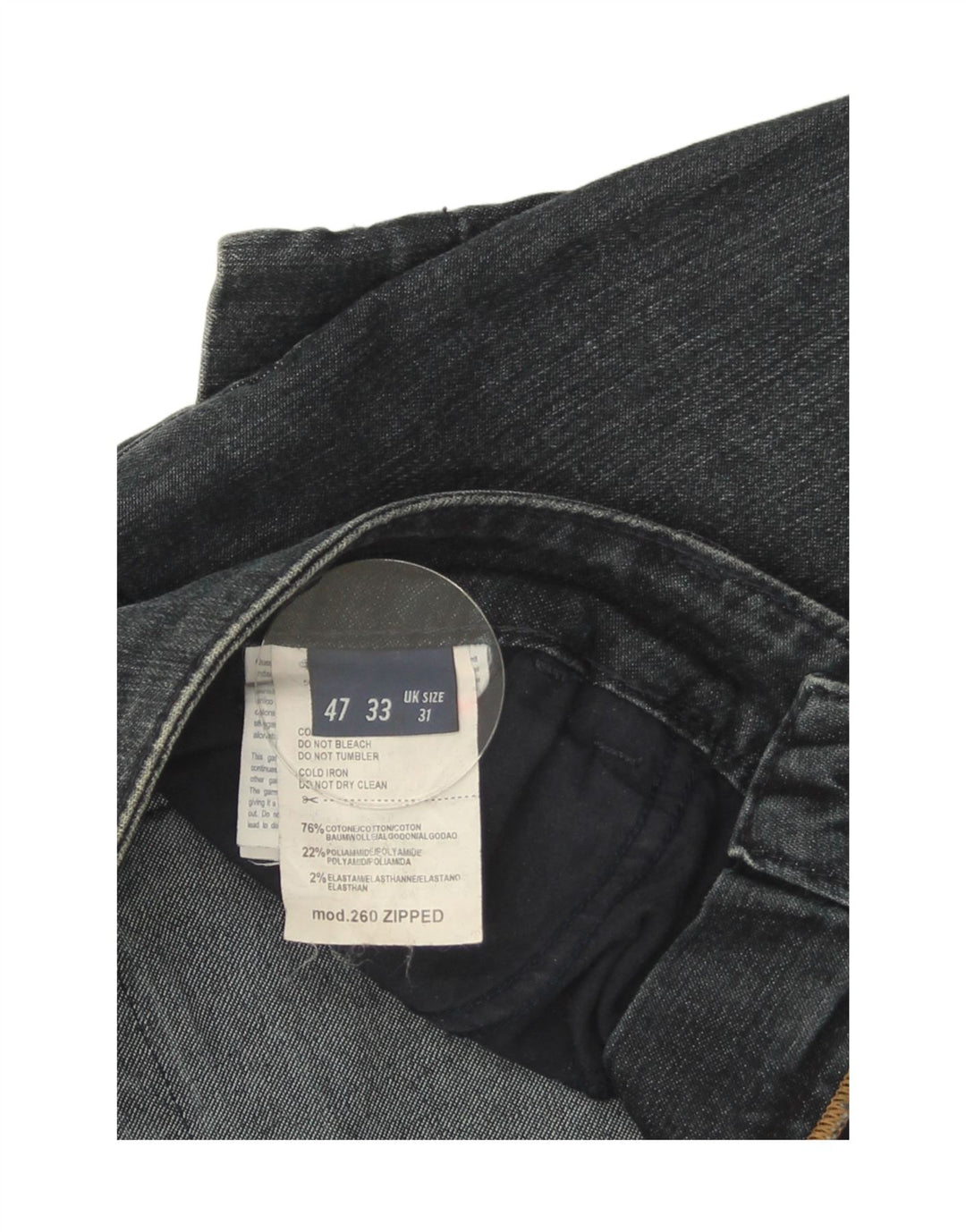 Jeans Slim Donna Trussardi W31 L32 Blu Cotone