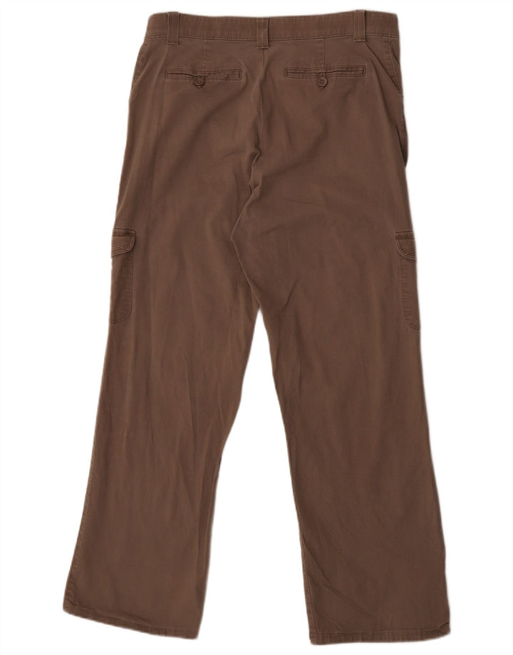 Pantaloni cargo dritti da donna Lee W31 L28 Marrone