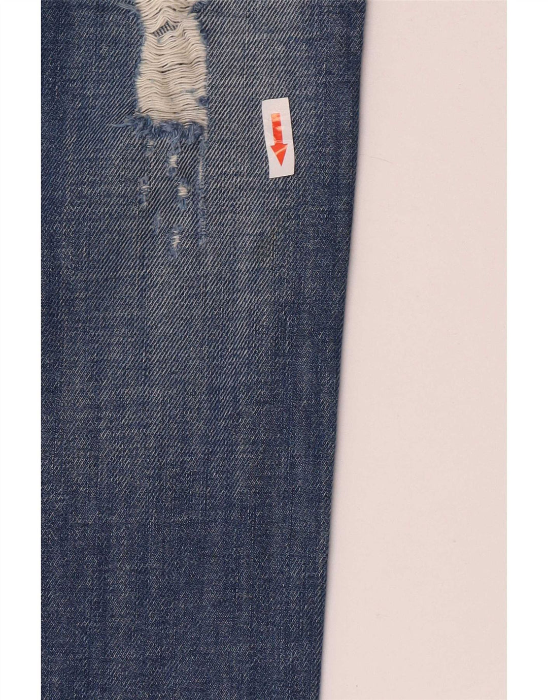 Jeans slim da donna Diesel Matic effetto consumato W26 L32 cotone blu