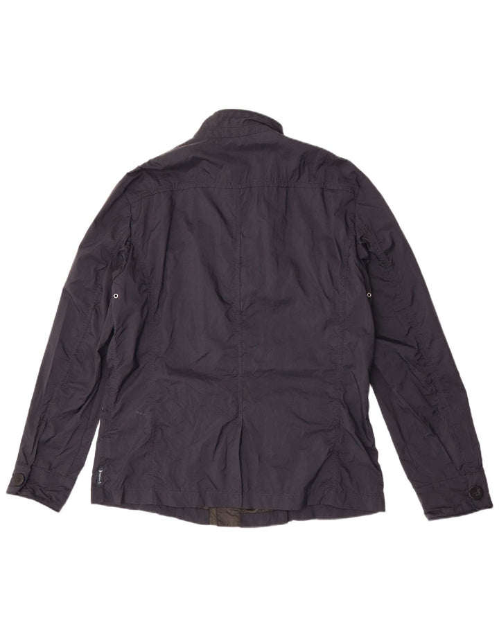 Giacca utility da uomo Armani Jeans UK 42 XL blu navy in poliammide