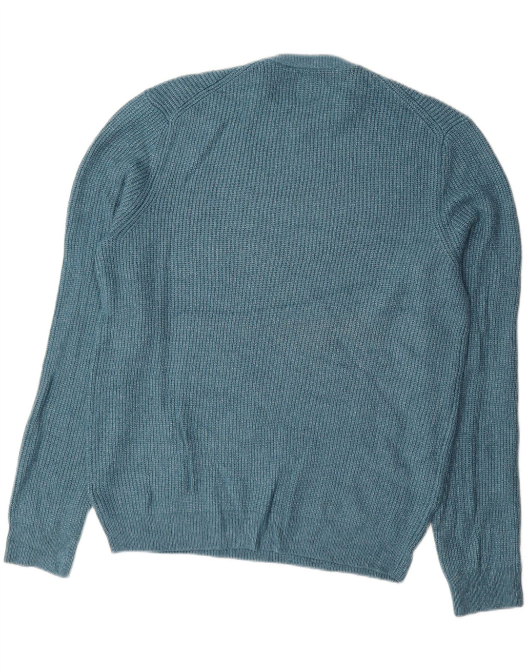 MARKS & SPENCER Maglione maglione girocollo da uomo XL blu poliammide