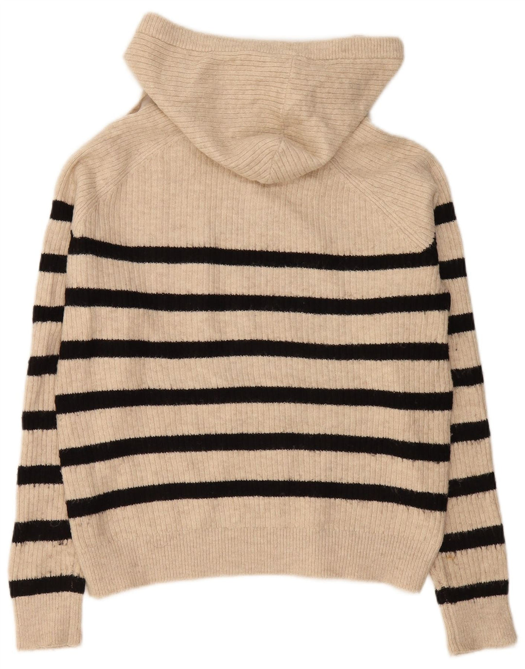Maglione oversize da donna Marks & Spencer UK 10 Small Beige Striped
