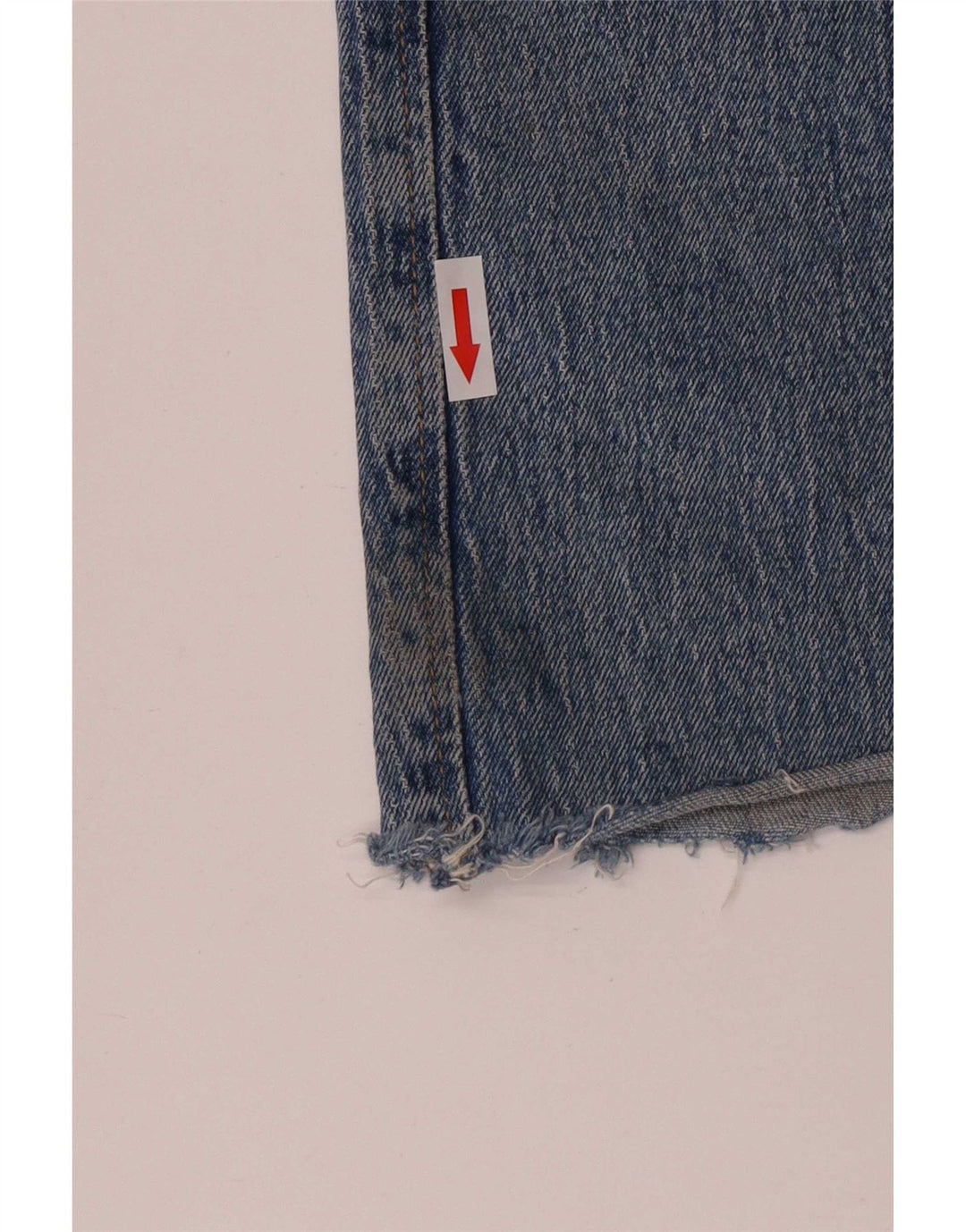 Jeans dritti effetto invecchiato da donna Zara EU 40 medio W30 L32 cotone blu