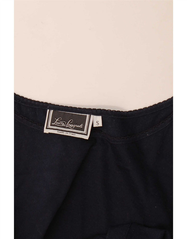 Canotta da donna Luisa Spagnoli UK 10 piccola blu navy