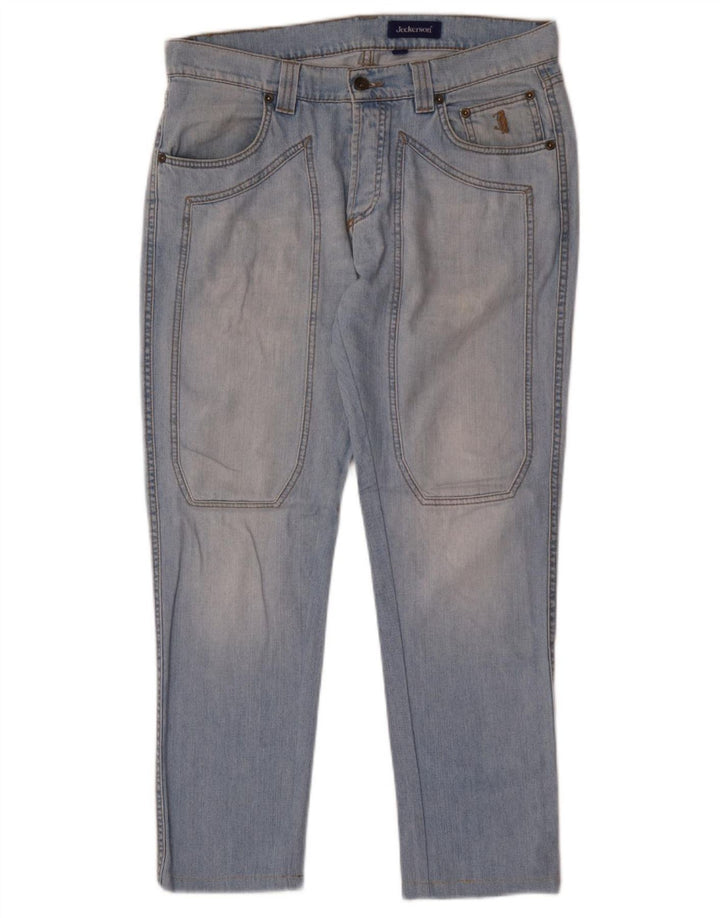 Jeans slim da uomo Jeckerson W33 L29 cotone blu