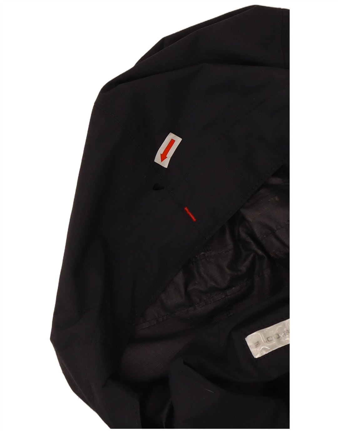 SLAM Mens Hooded Rain Jacket UK 36 Small Navy Blue Nylon