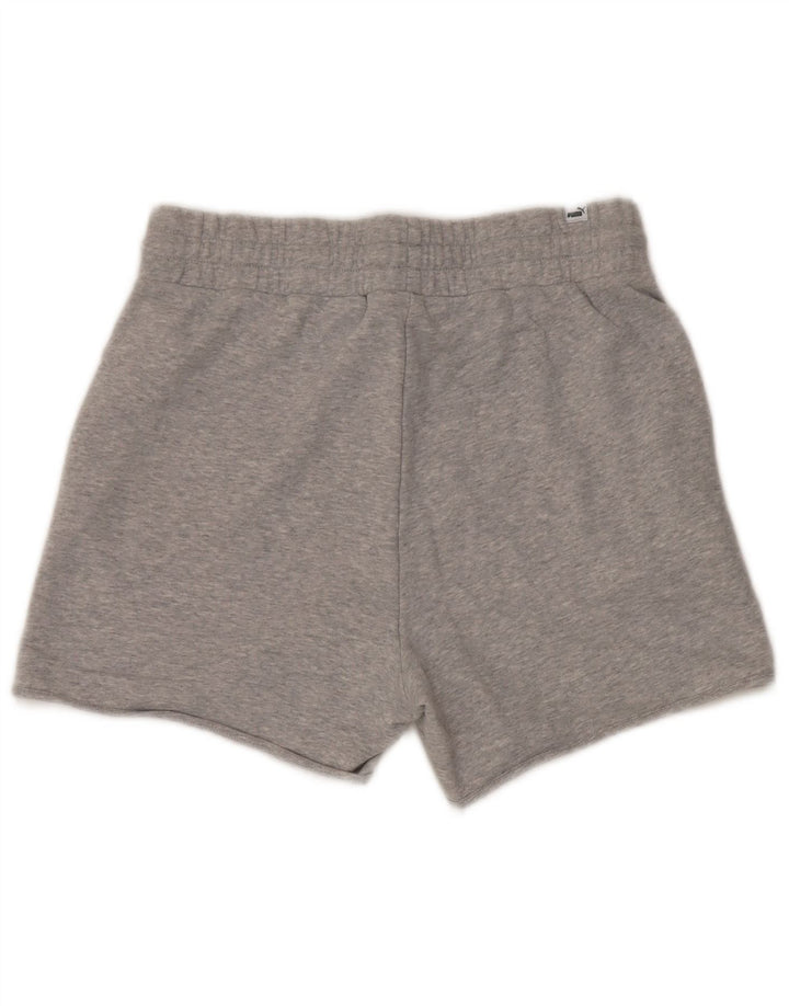 Pantaloncini sportivi da uomo PUMA in cotone grigio medio