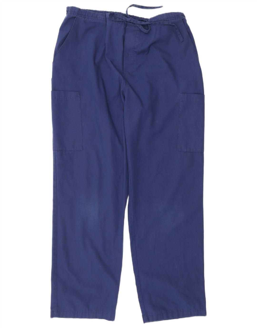 Pantaloni cargo regolari da uomo Dickies Large W34 L30 poliestere blu navy