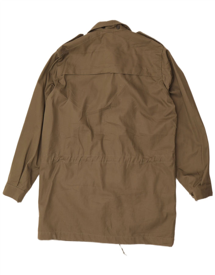 Giacca militare vintage da uomo UK 38 media kaki