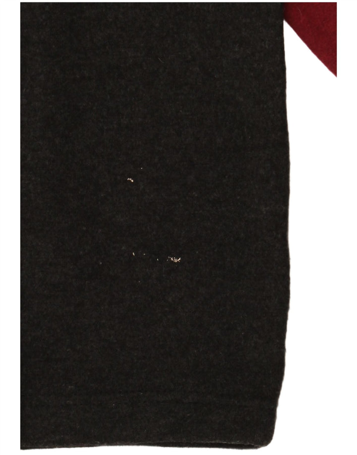 Maglione maglione girocollo con grafica da uomo Richmond blocco colore nero medio
