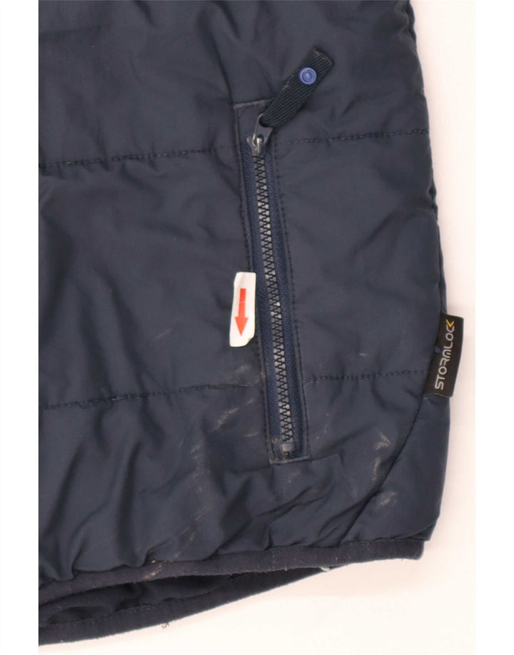 Jack Wolfskin Giacca imbottita con cappuccio per ragazzi 9-10 anni Blu navy