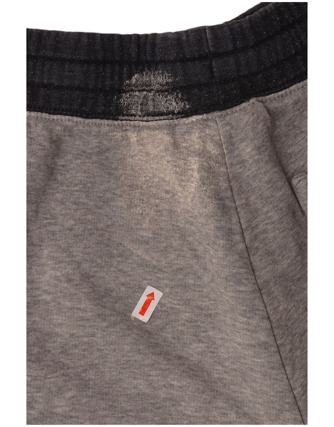 Pantaloncini casual con grafica Converse All Star da uomo piccoli W28 in cotone grigio